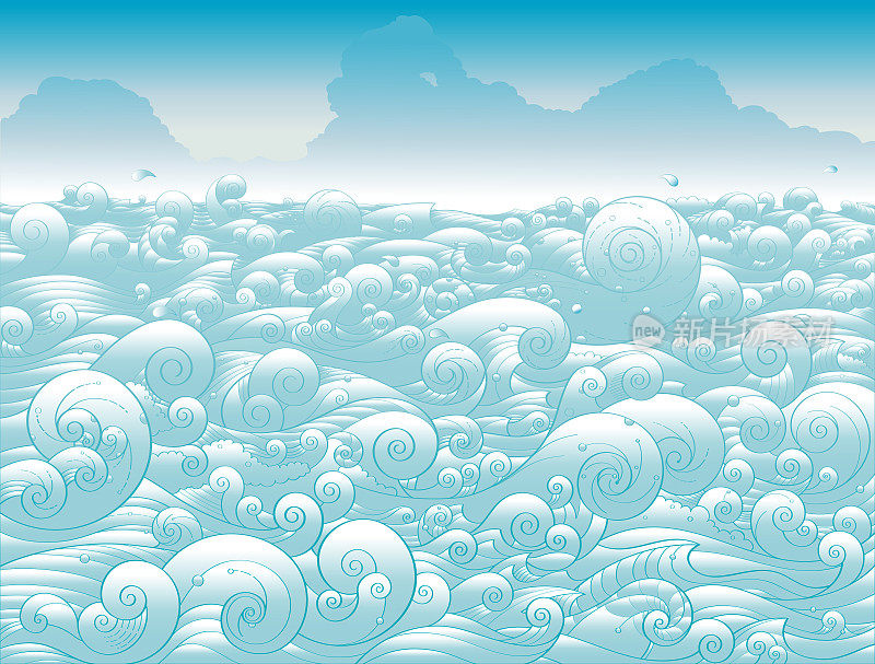 Cleanest Ocean background